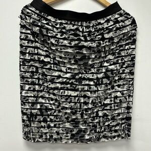 F.L.P. Faith, Love & Passion black and white Skirt size L with elastic waist